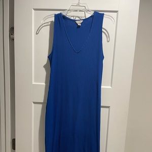 Slim tank midi dress